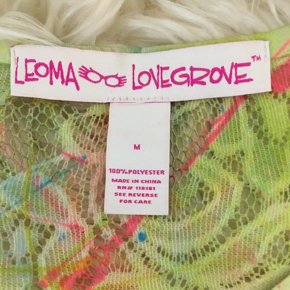 Leoma Lovegrove Abstract Mesh Blouse - Picture 7 of 8